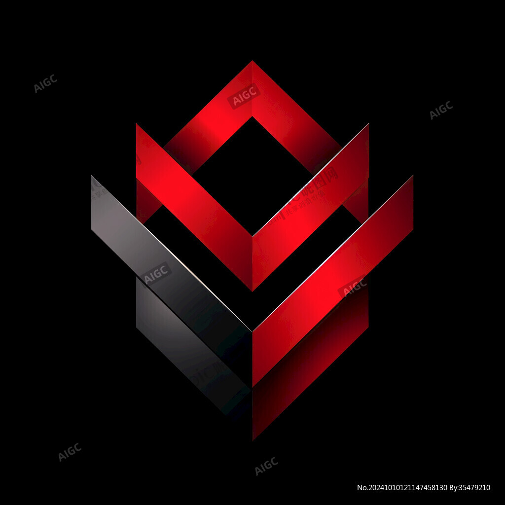 立體方塊logo