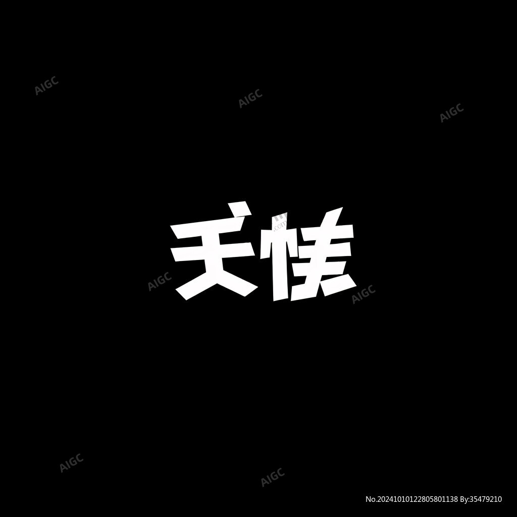 天機主題字