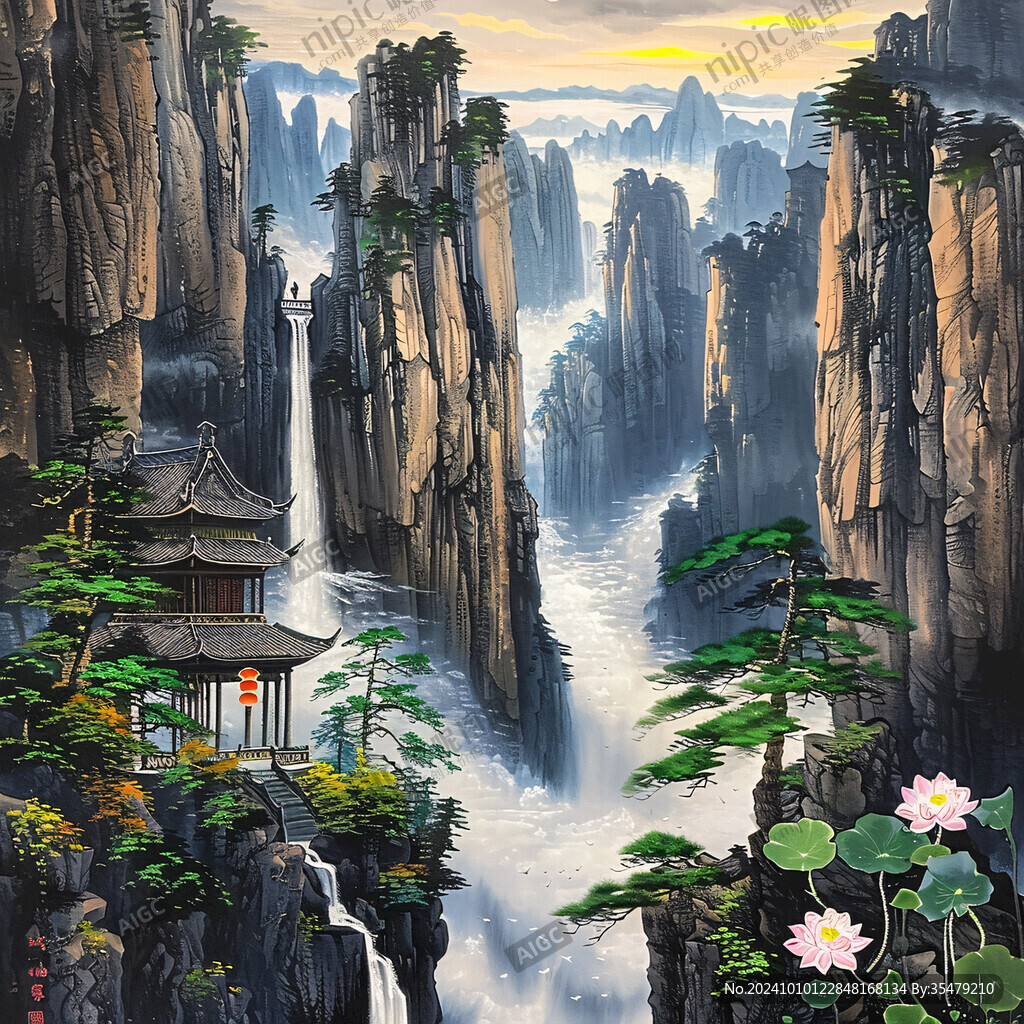 高山流水玄關