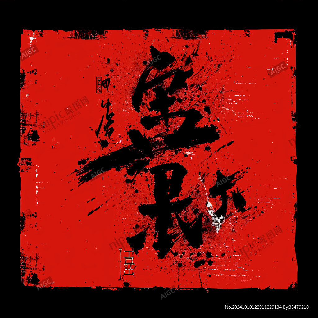 魁拔海報(bào)字體