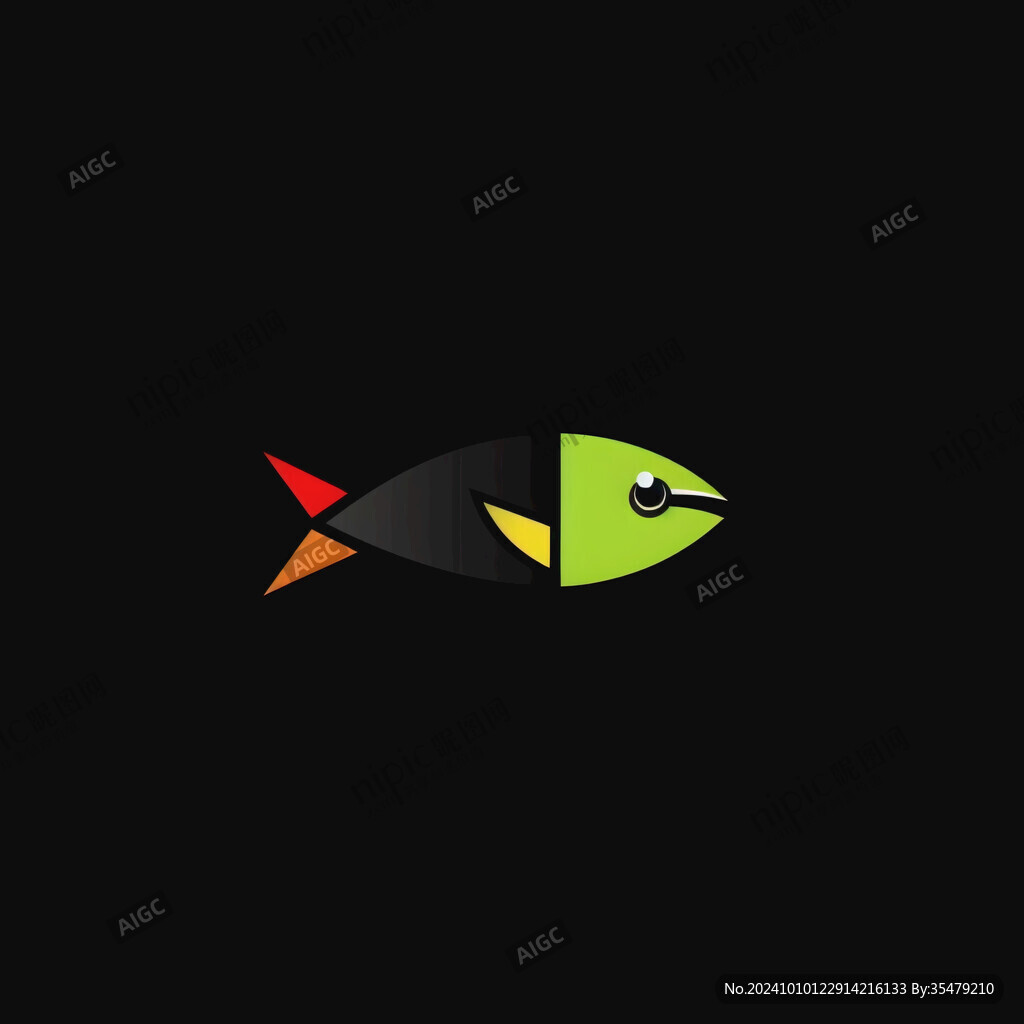 魚餌標(biāo)志設(shè)計(jì)