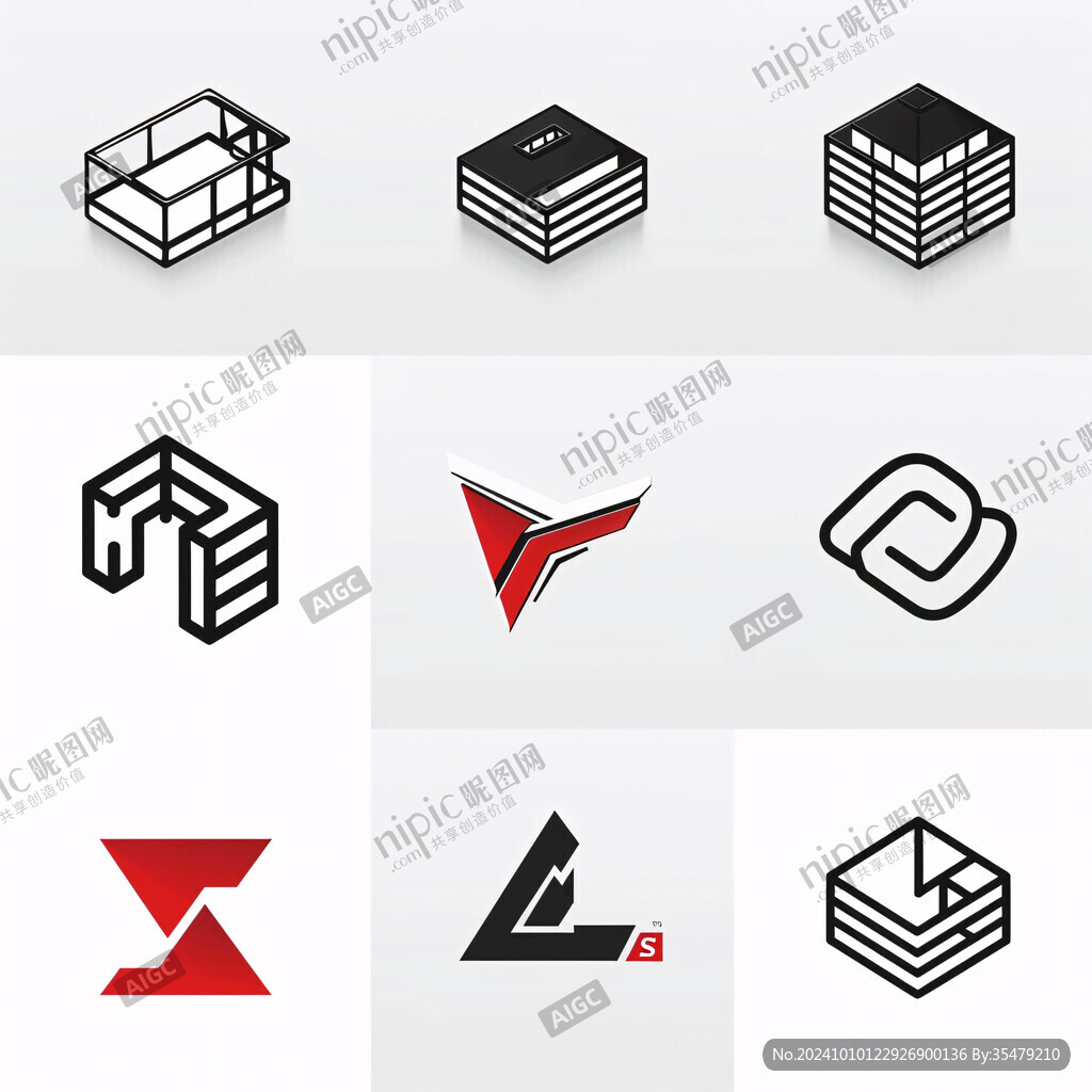立體方塊字母標(biāo)志