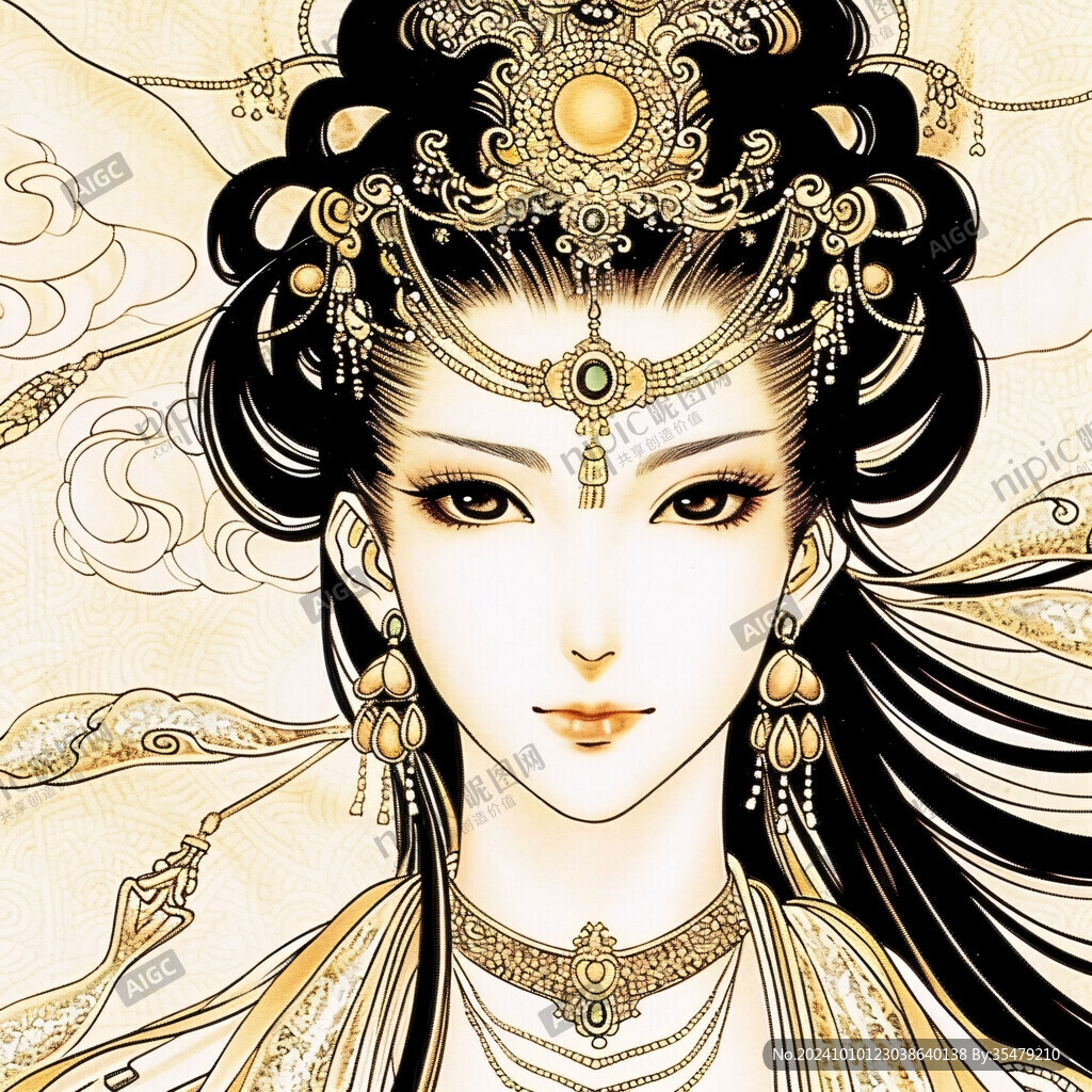 武則天插畫(huà)