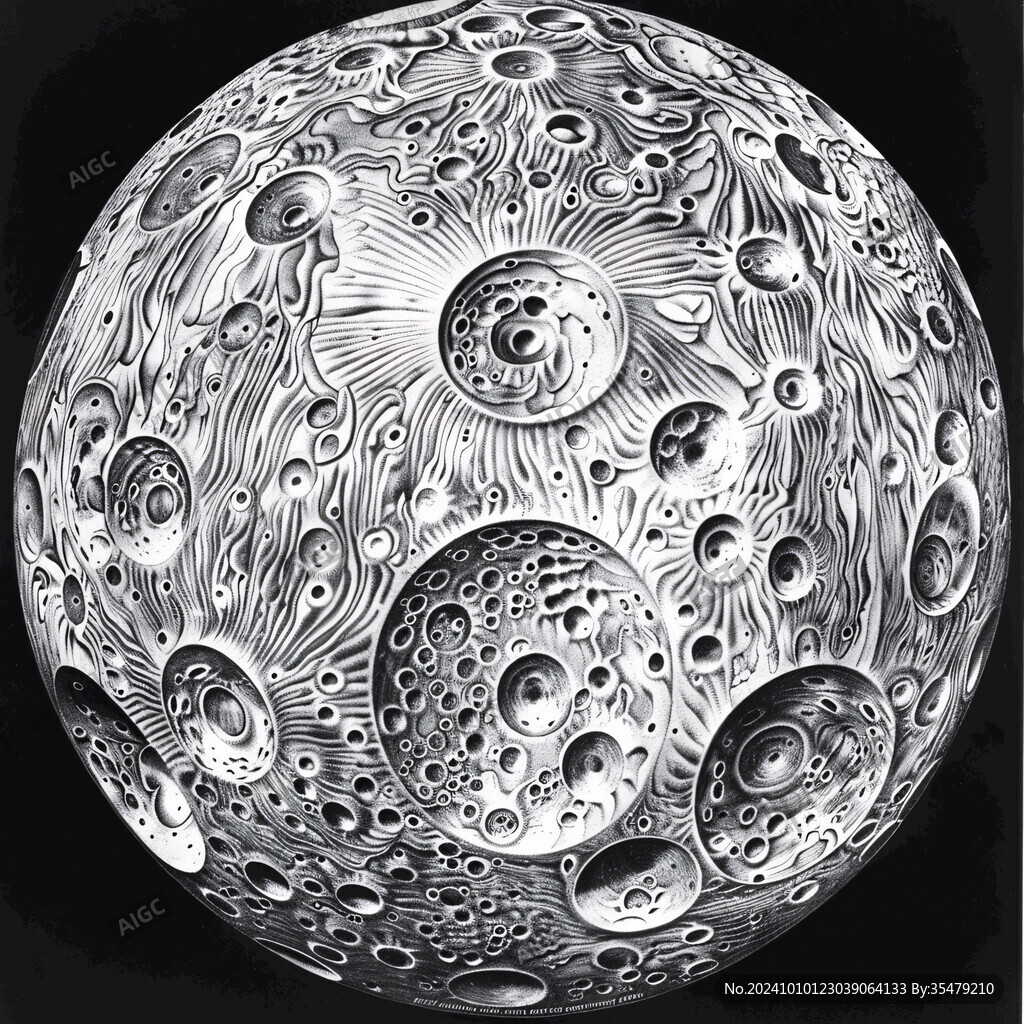 黑白涂鴉插畫