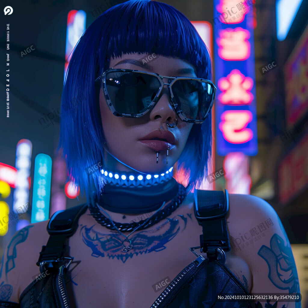 賽博朋克潮流人物