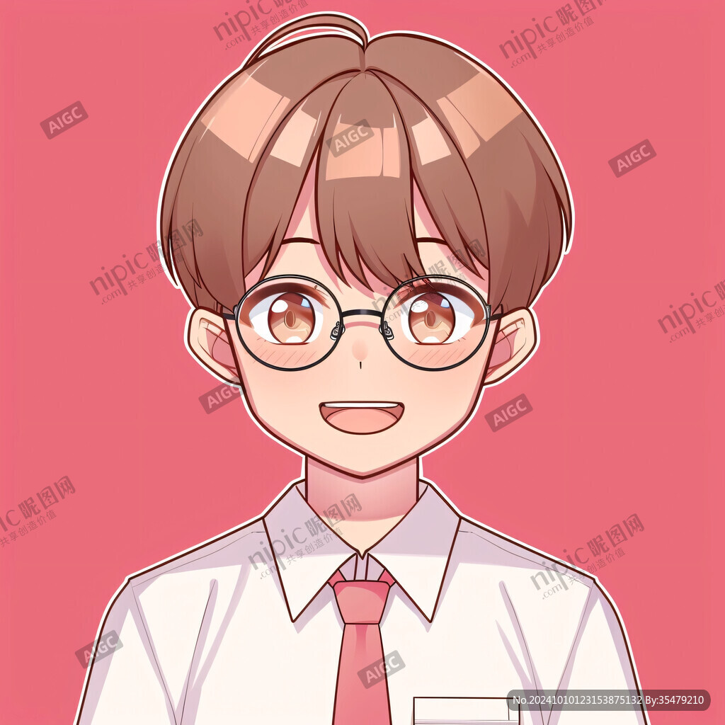 q版青年少年男生
