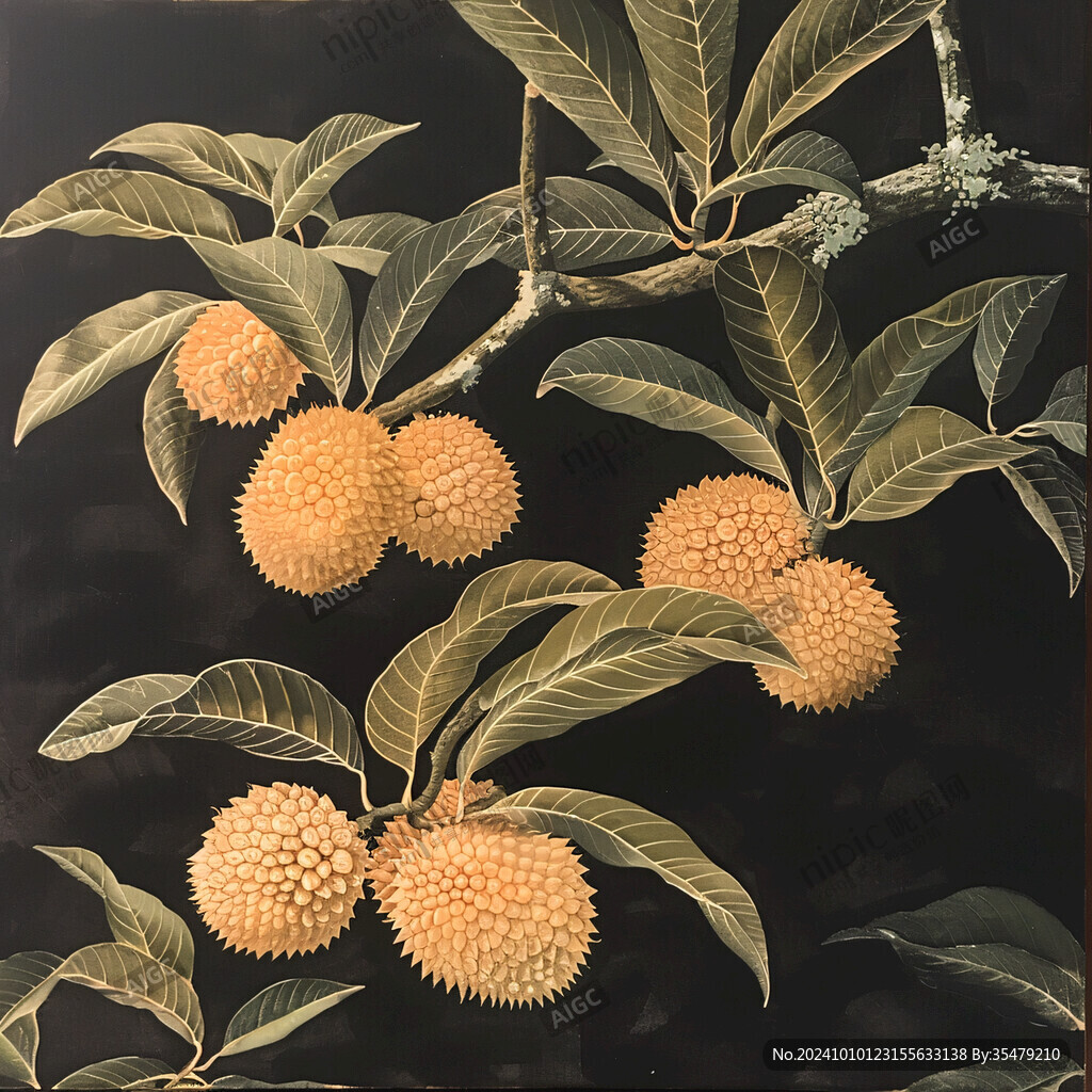 原創(chuàng)荔枝掛畫