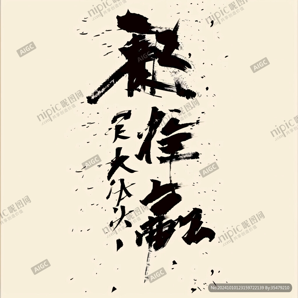 大圣歸來(lái)書(shū)法字