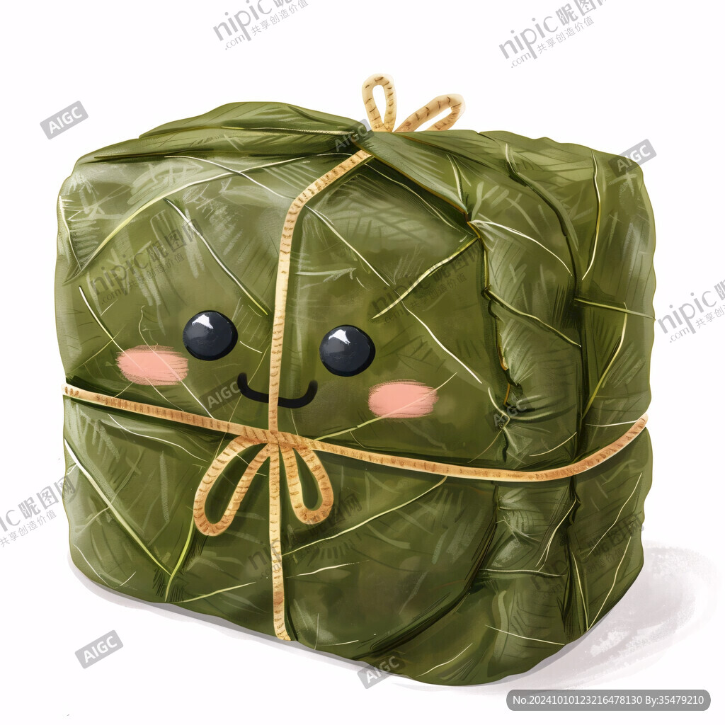 q版粽子人物