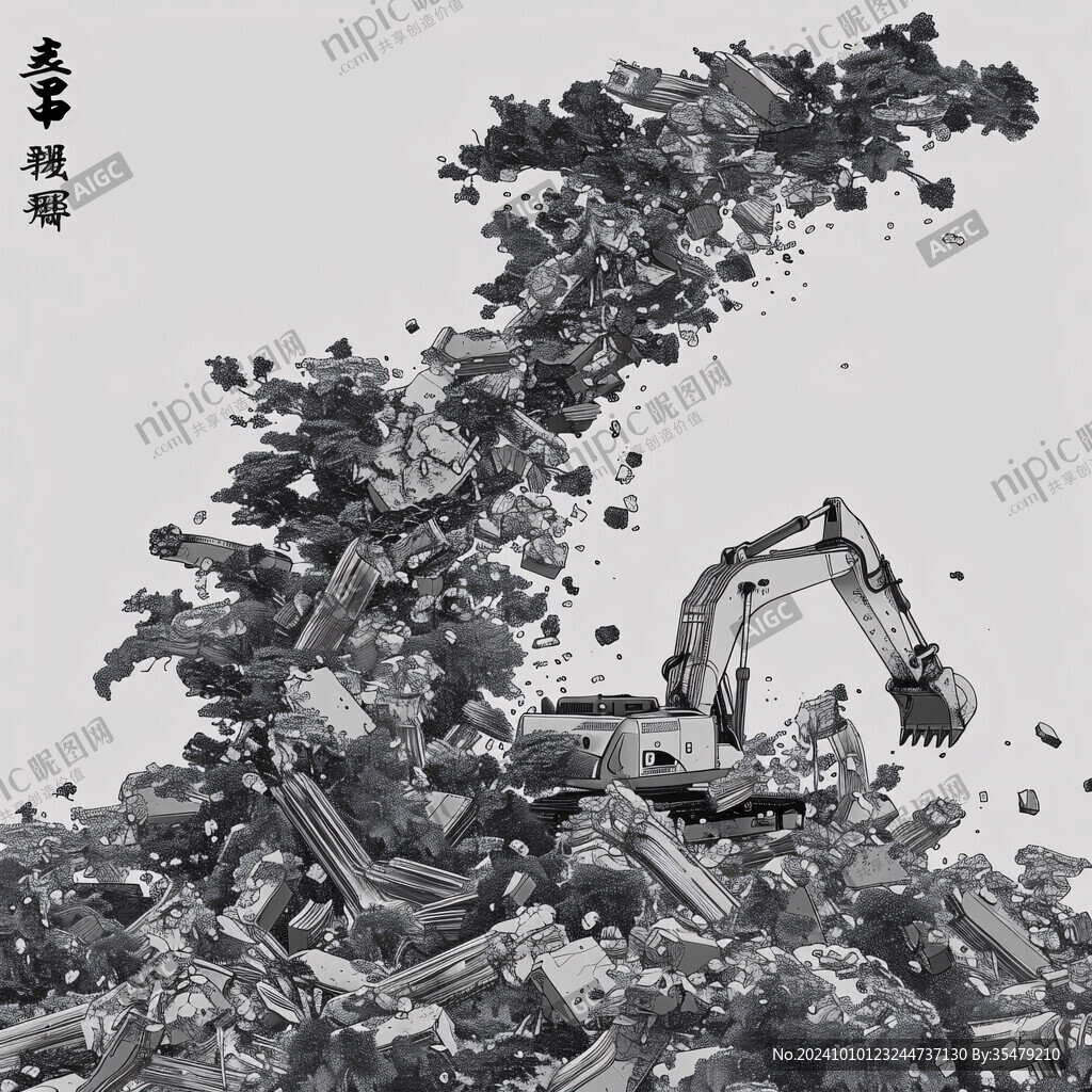 拆遷廢墟拆除