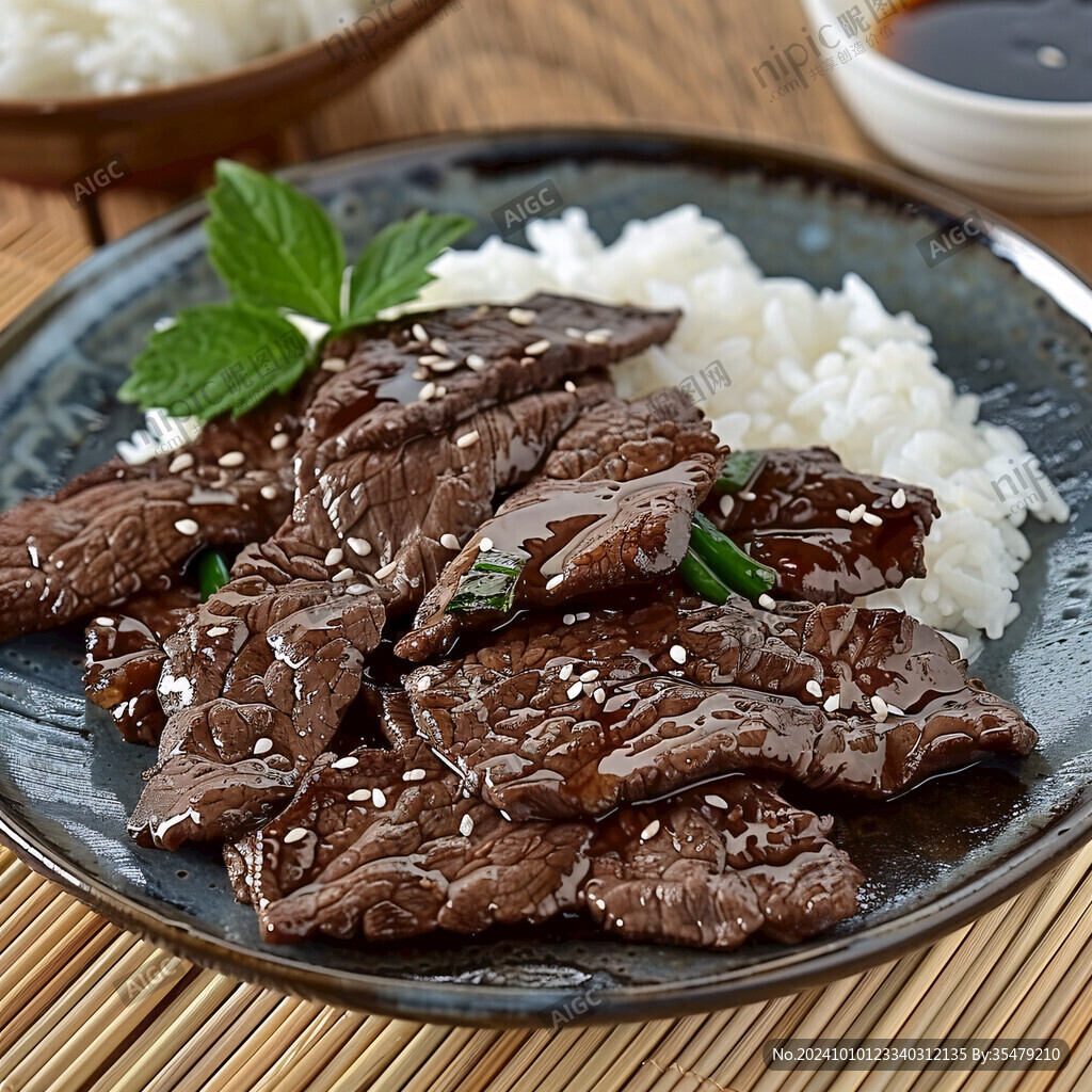 日式半熟牛肉