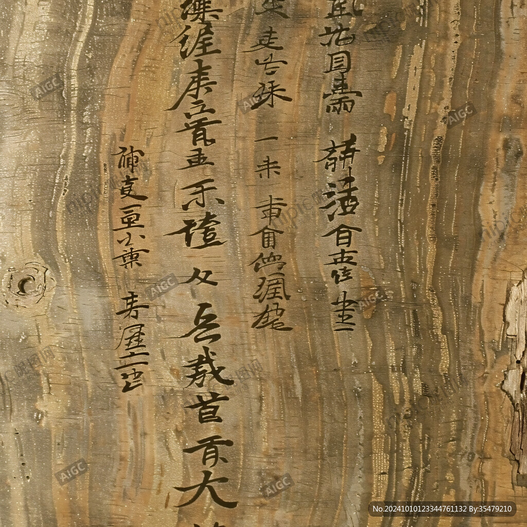 6世紀龜茲文木牘