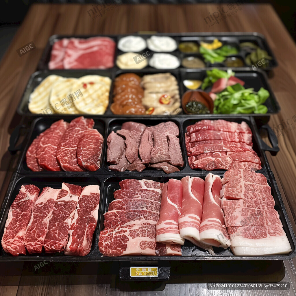 各種牛肉拼盤