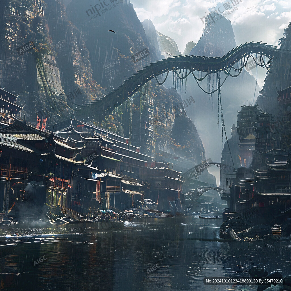 中國風(fēng)場(chǎng)景