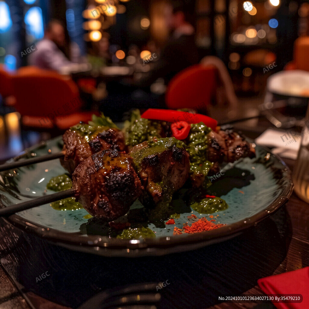 碧綠沙爹牛肉