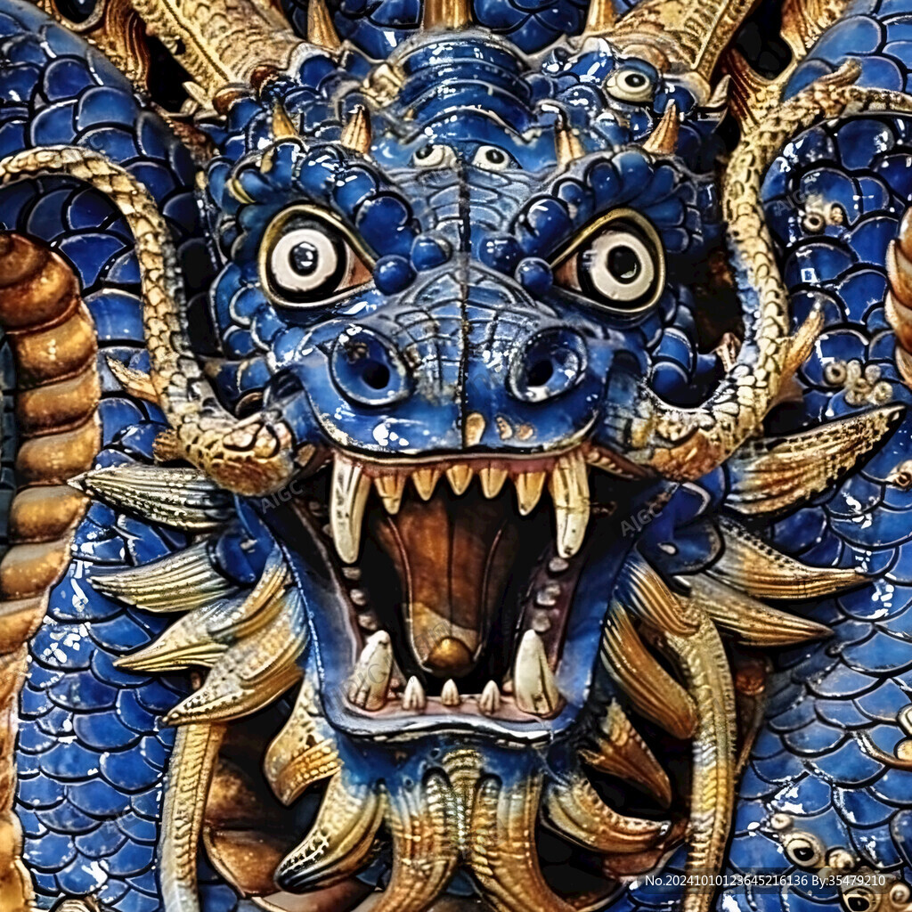 高清浮雕龍