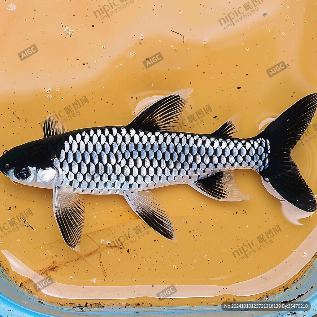 3d畫鯽魚