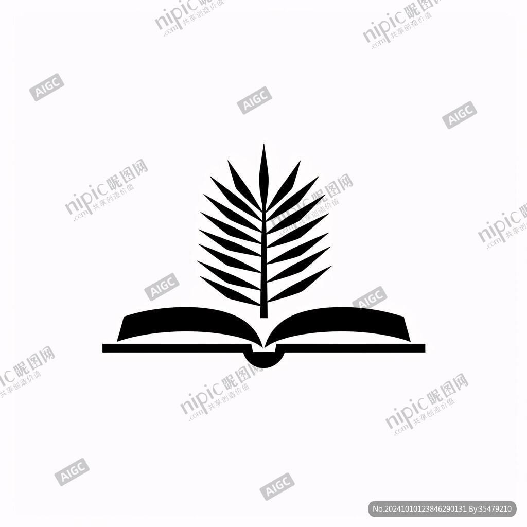 書本元素標志設(shè)計