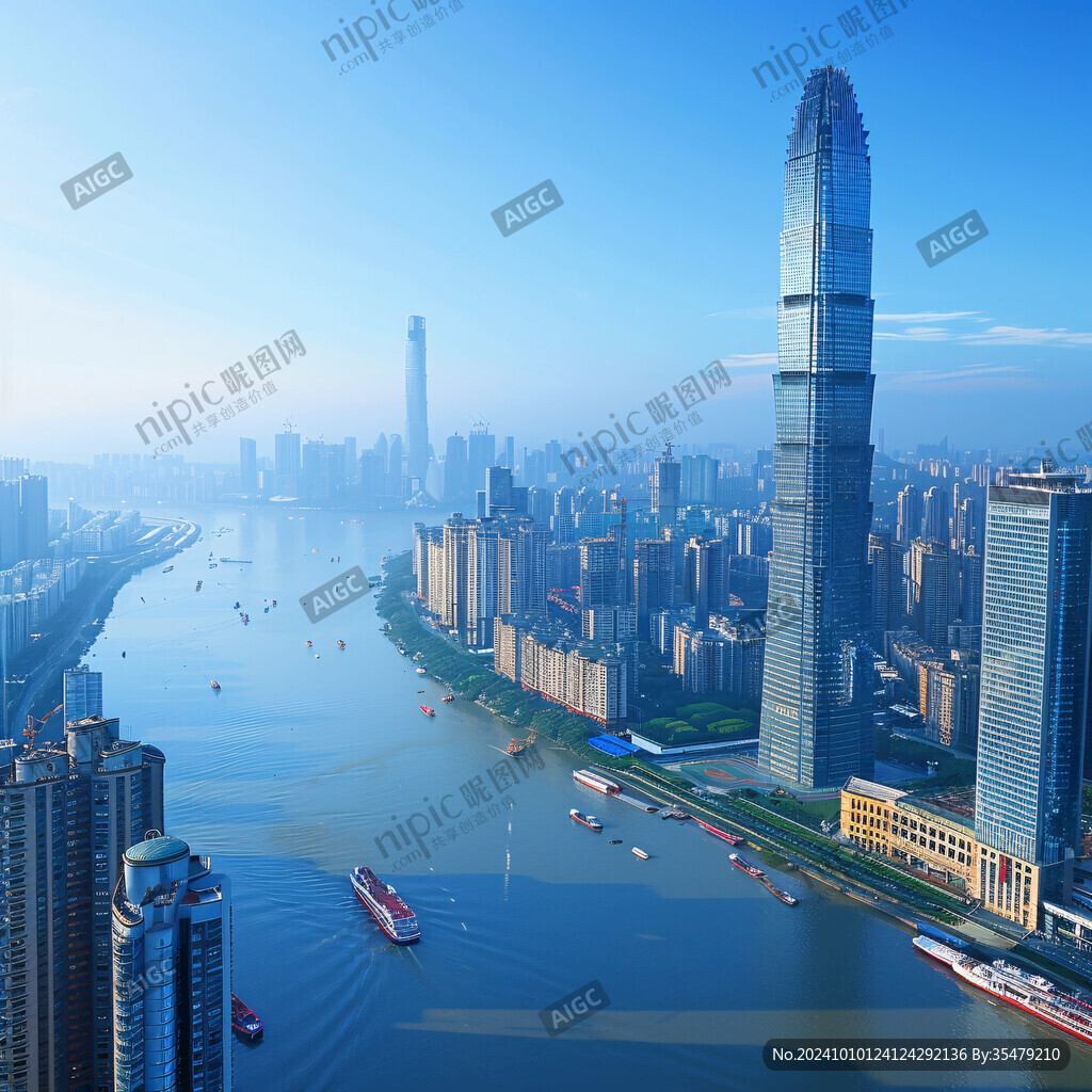 中洲中心全景