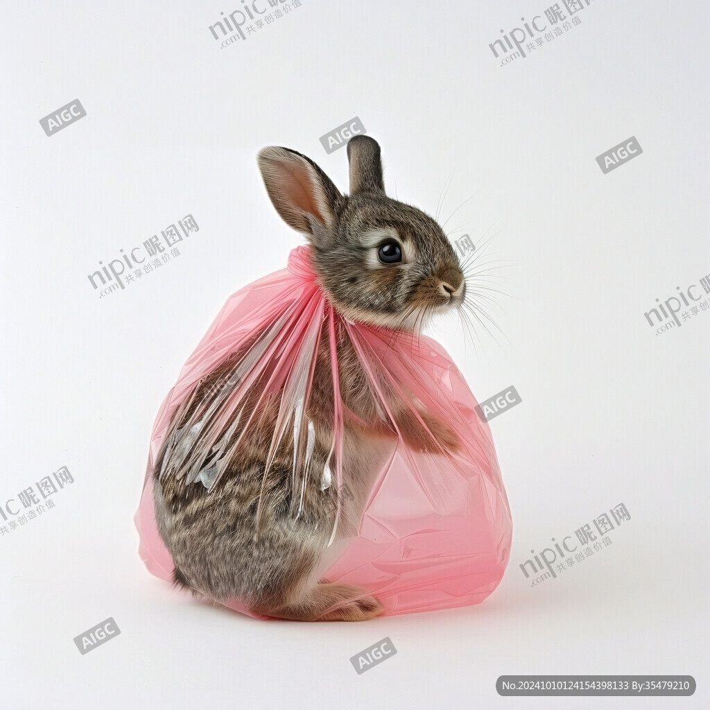 兔子包裝塑料袋