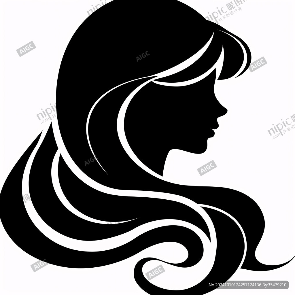 女人頭發(fā)素材