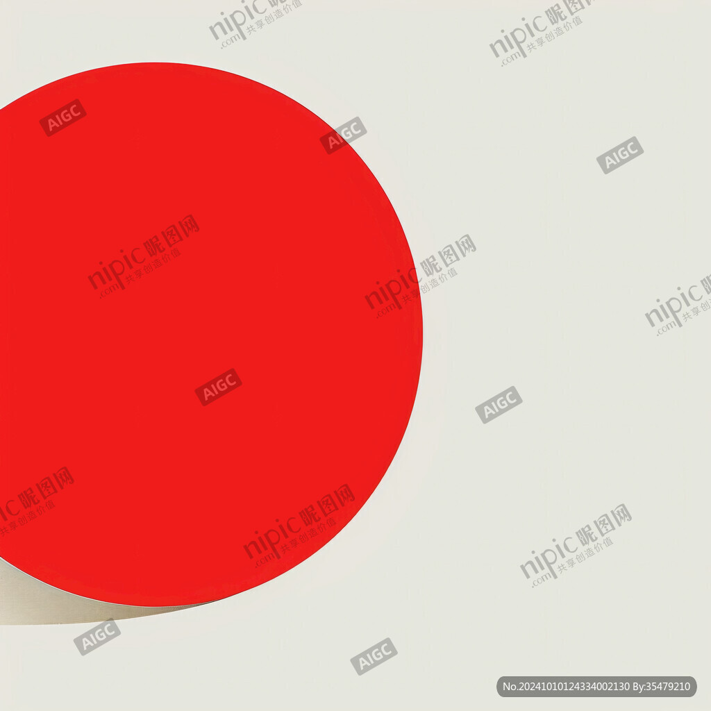 白色系紅色系圓角設(shè)計(jì)