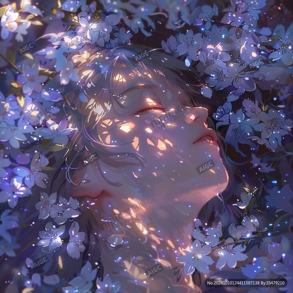 氛圍感插畫