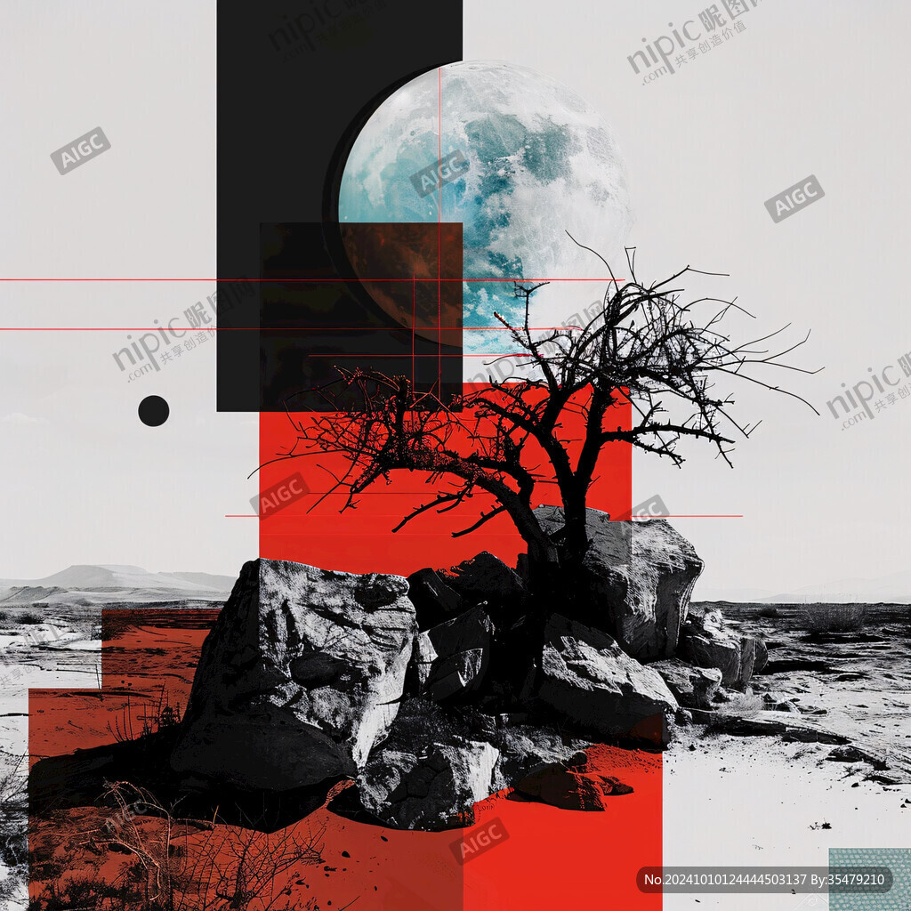 橙灰創(chuàng)意海報