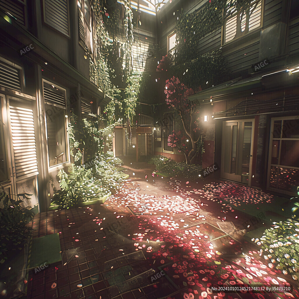 3d空間花