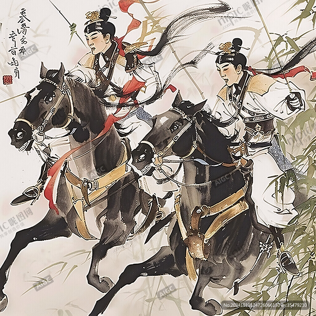 赤鋒對夾廣告插畫