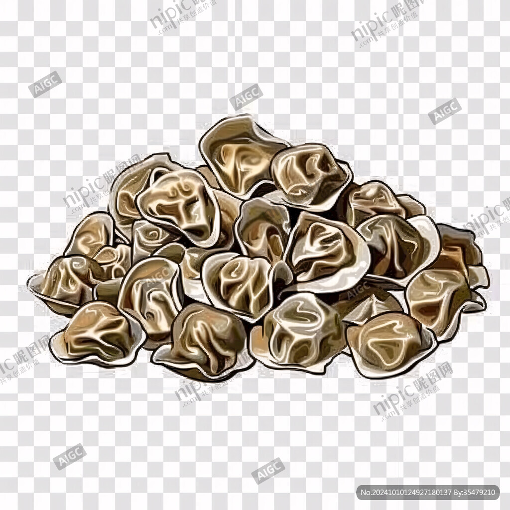 手繪餃子插圖