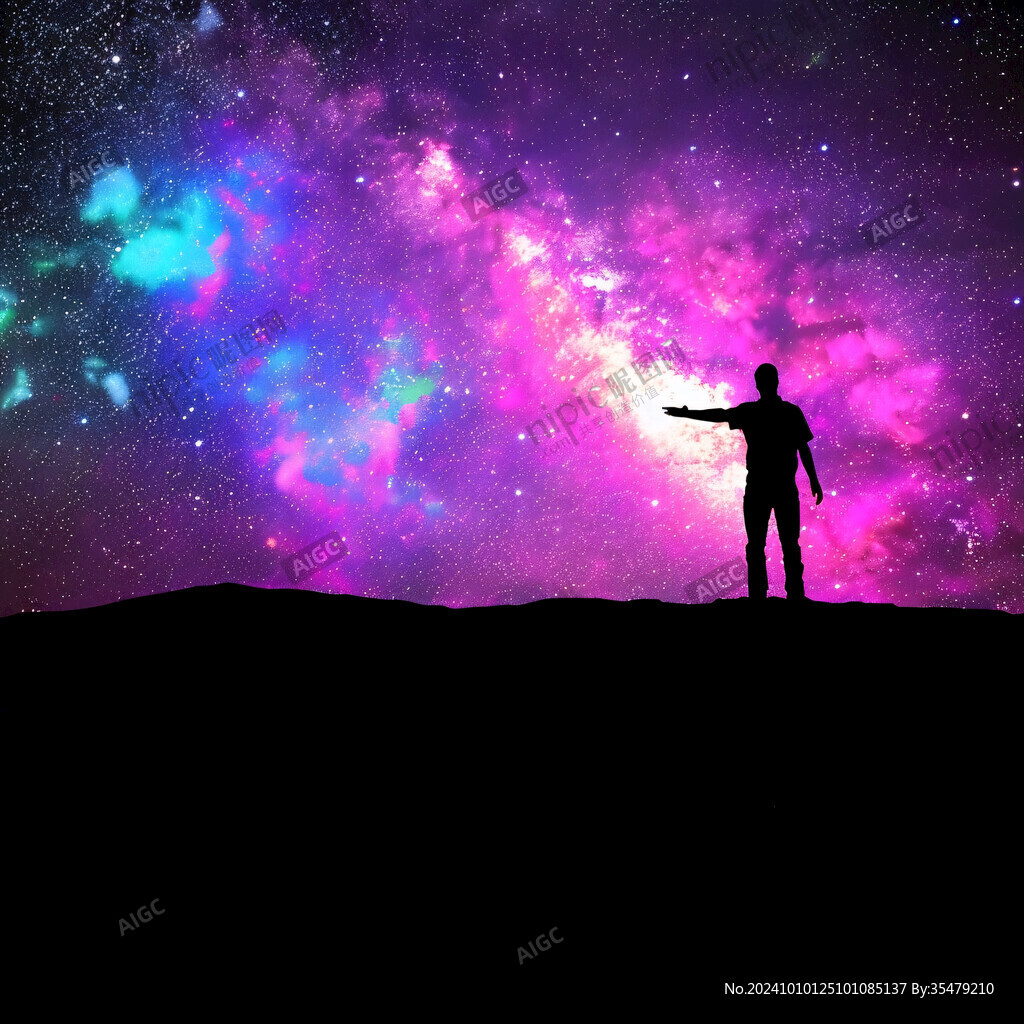 仰望星河的人