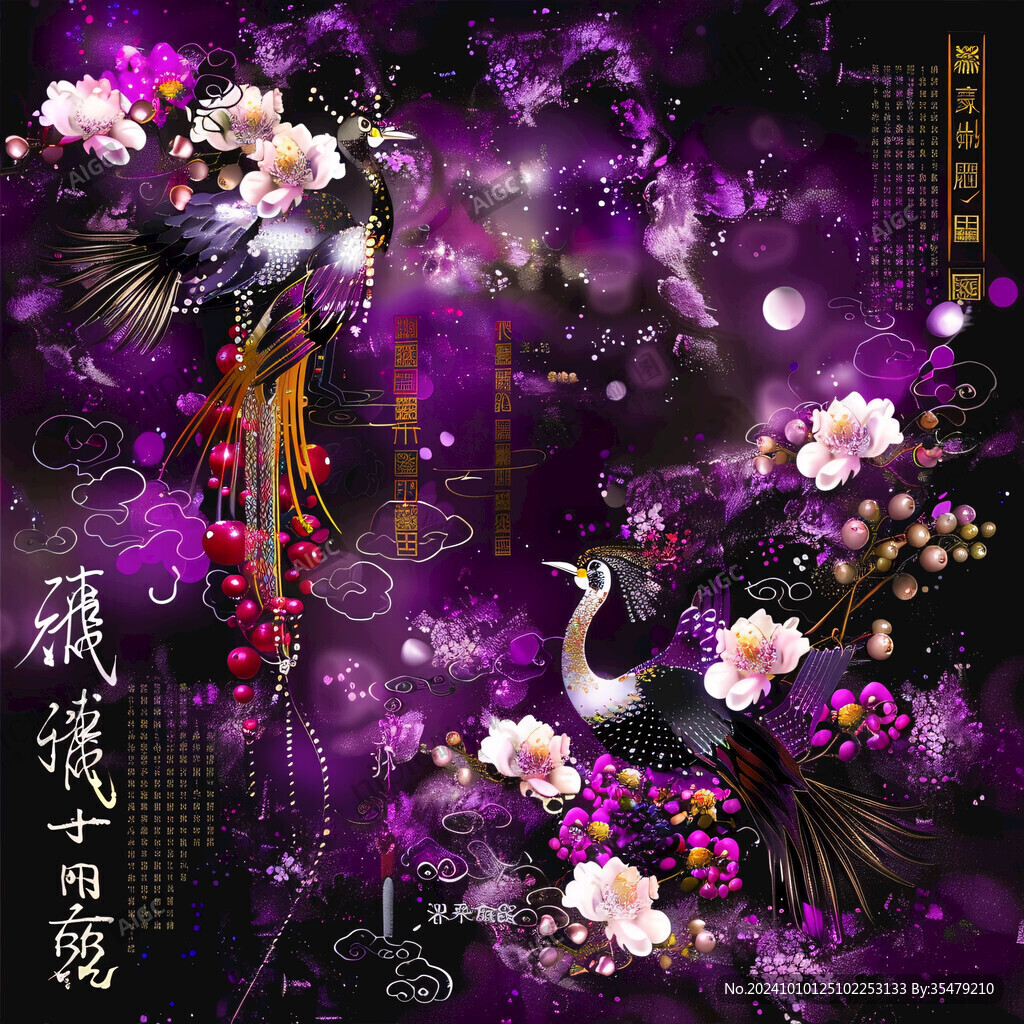 紫鸞鵲