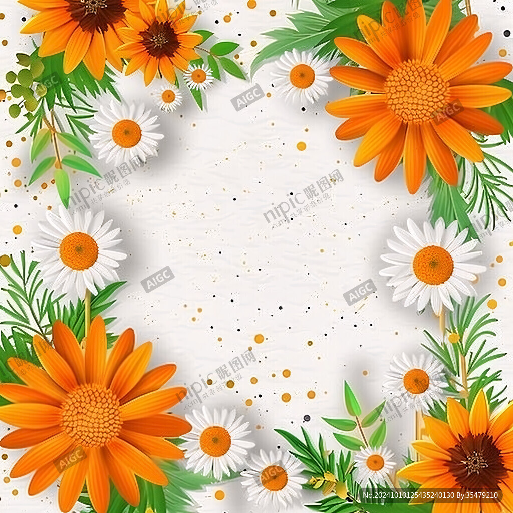 太陽花背景素材