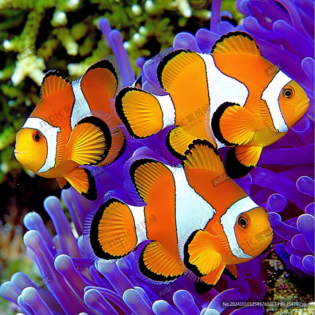 海底魚小丑魚