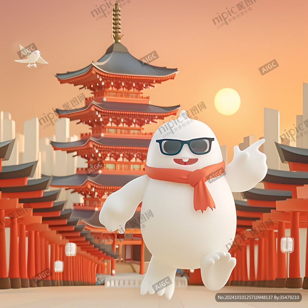 大白插畫