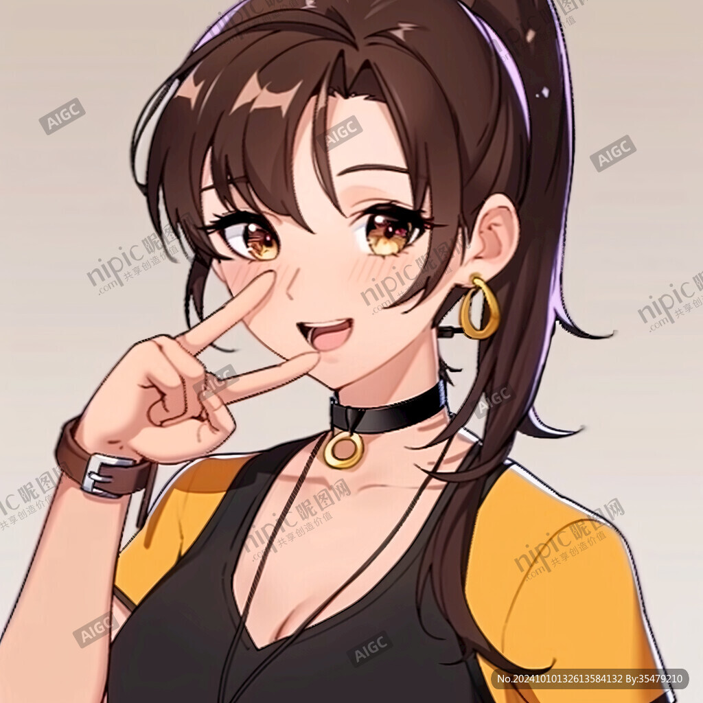 人物半身插畫