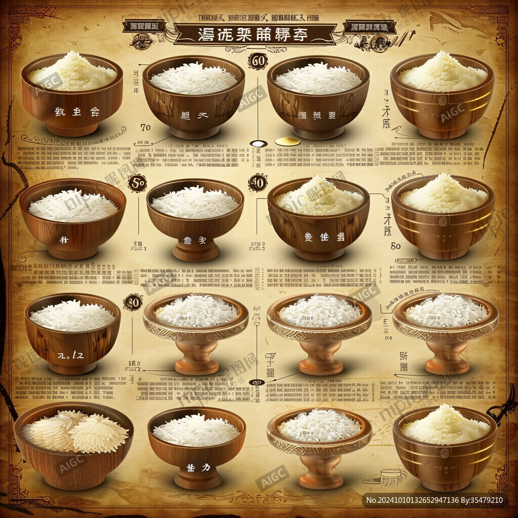 木桶飯素材