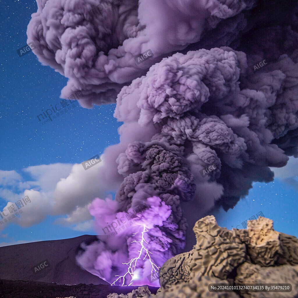 地質運動火山噴發