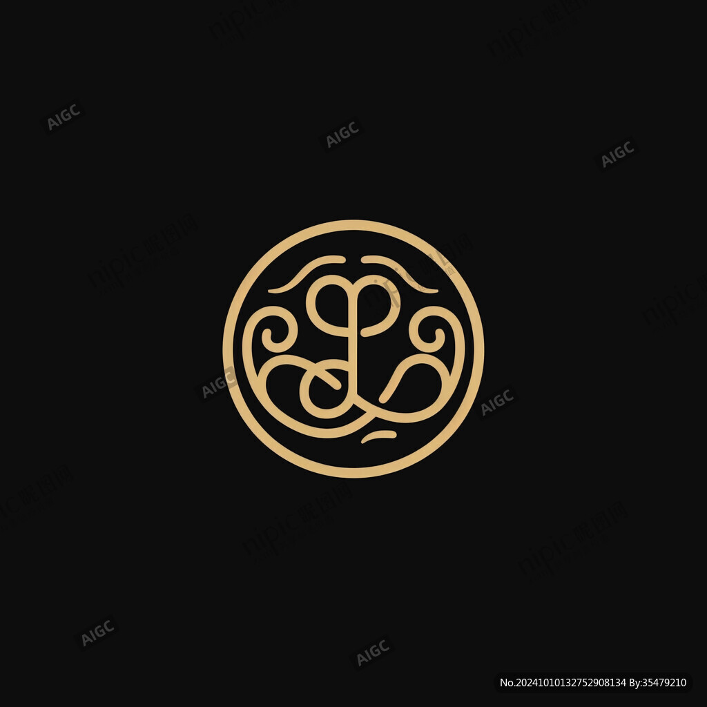 如意云頭紋logo