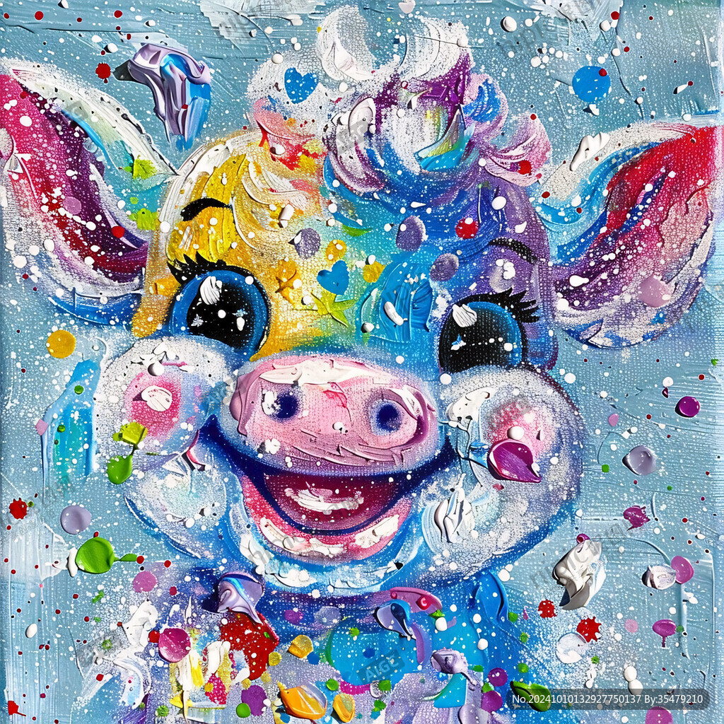 肌理豬插畫