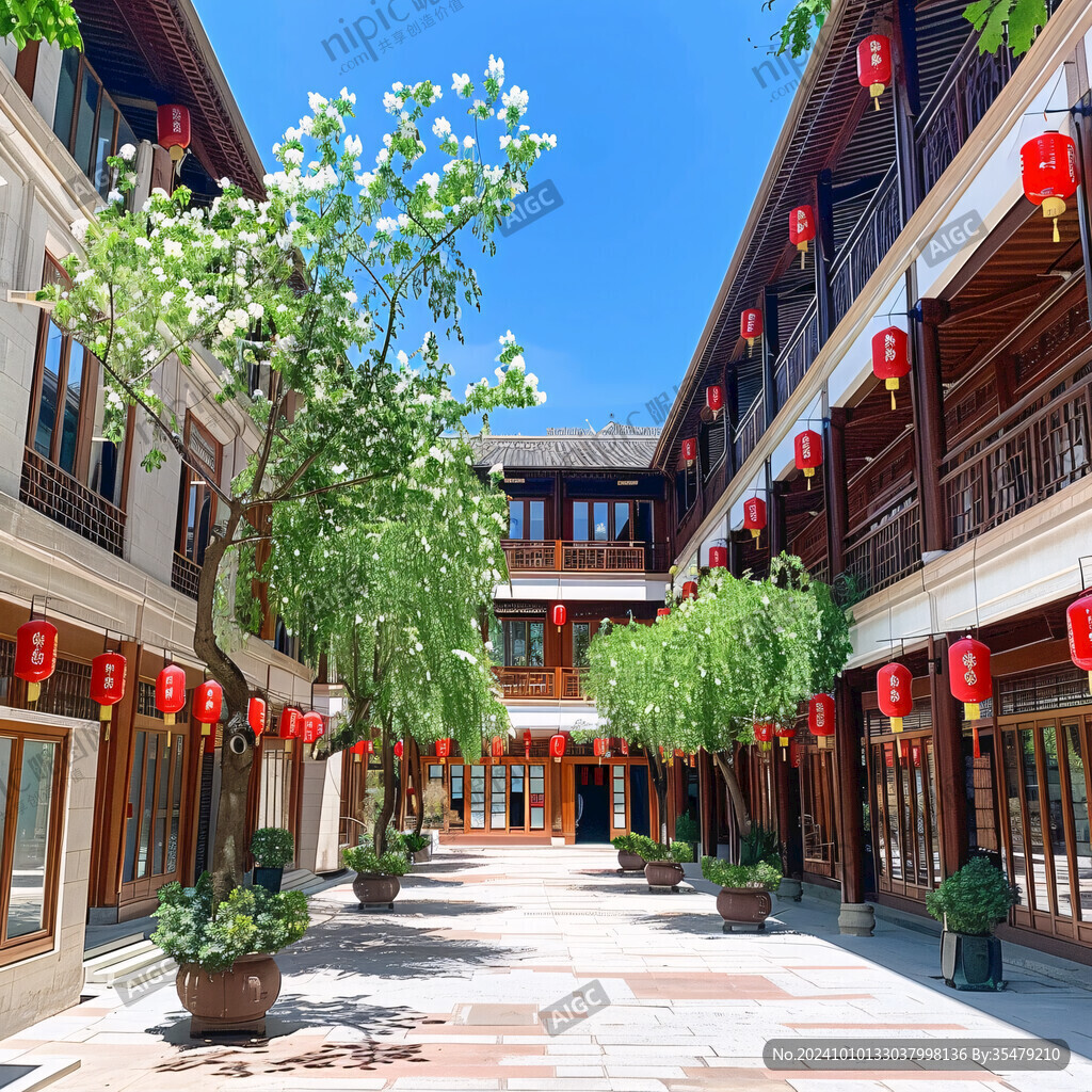 風(fēng)情街仿古街建筑