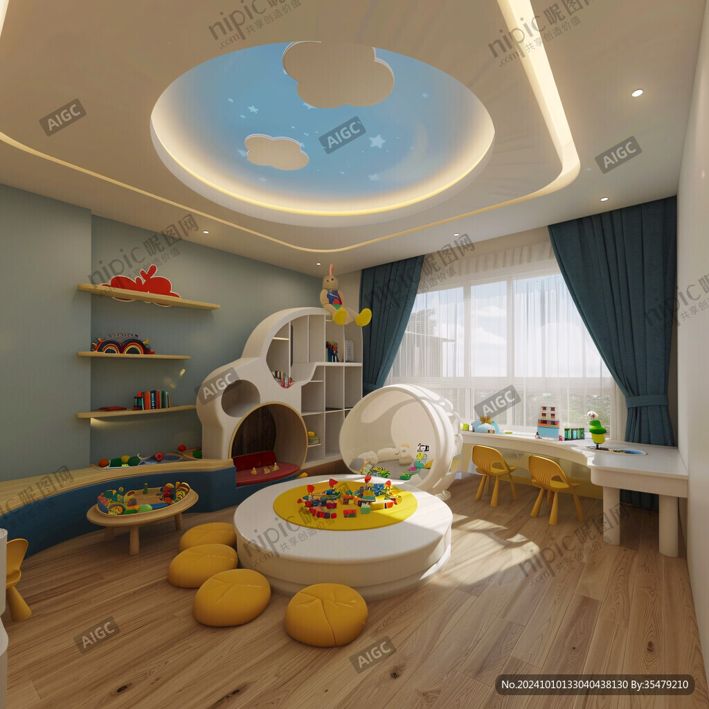 兒童房3d源文件下載