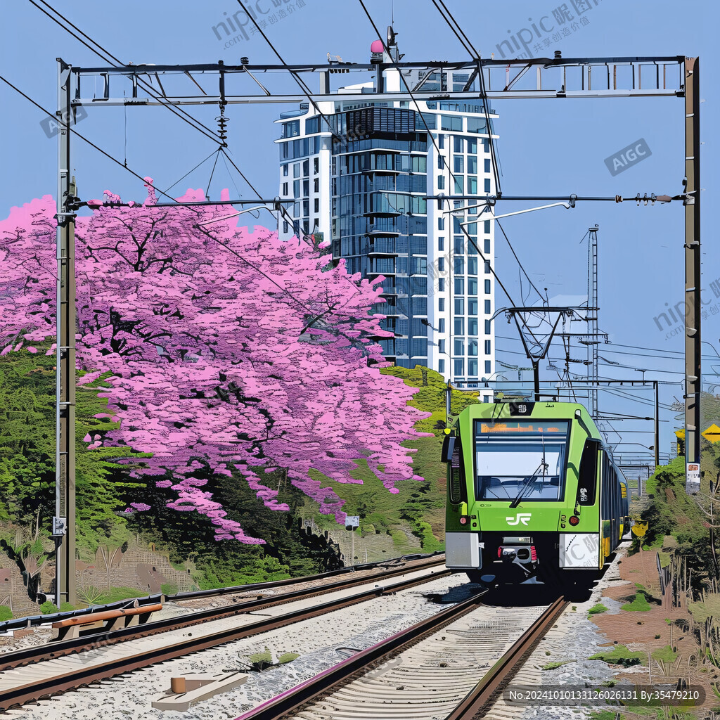 櫻花樹鐵路