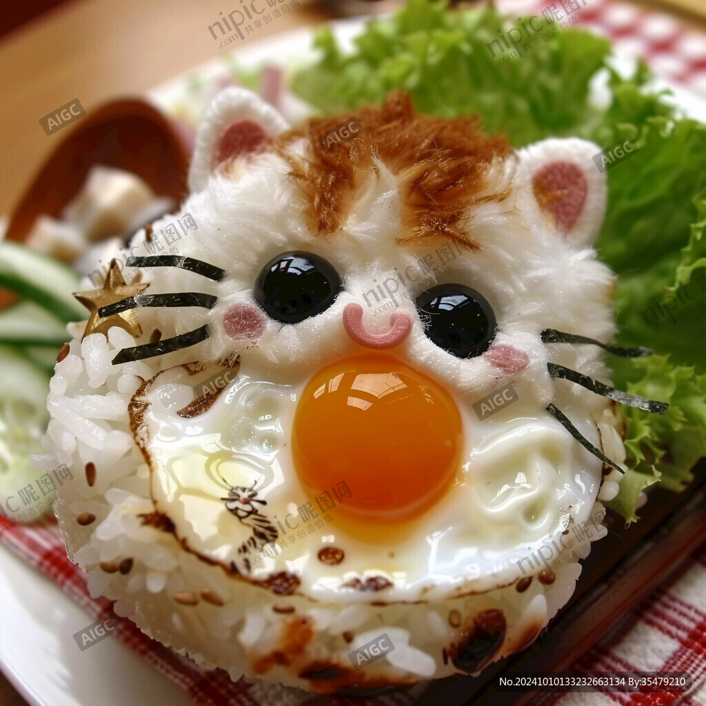 小貓造型食品