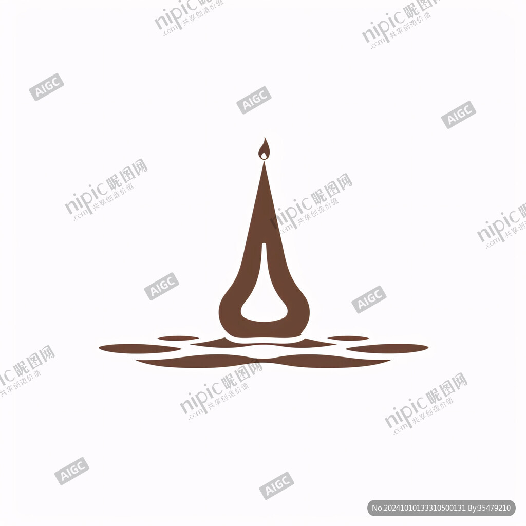 水滴火焰結(jié)合logo
