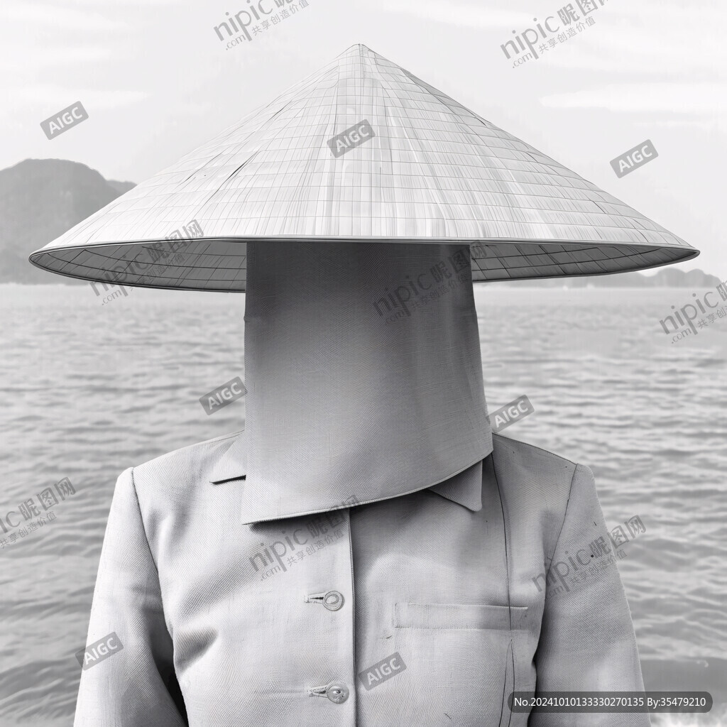 戴斗笠的人