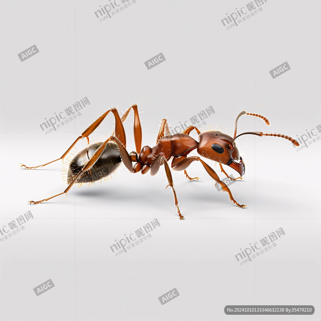 紅火蟻插畫