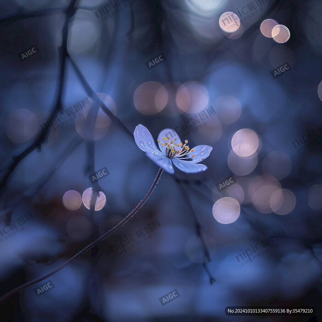光影玉蘭花