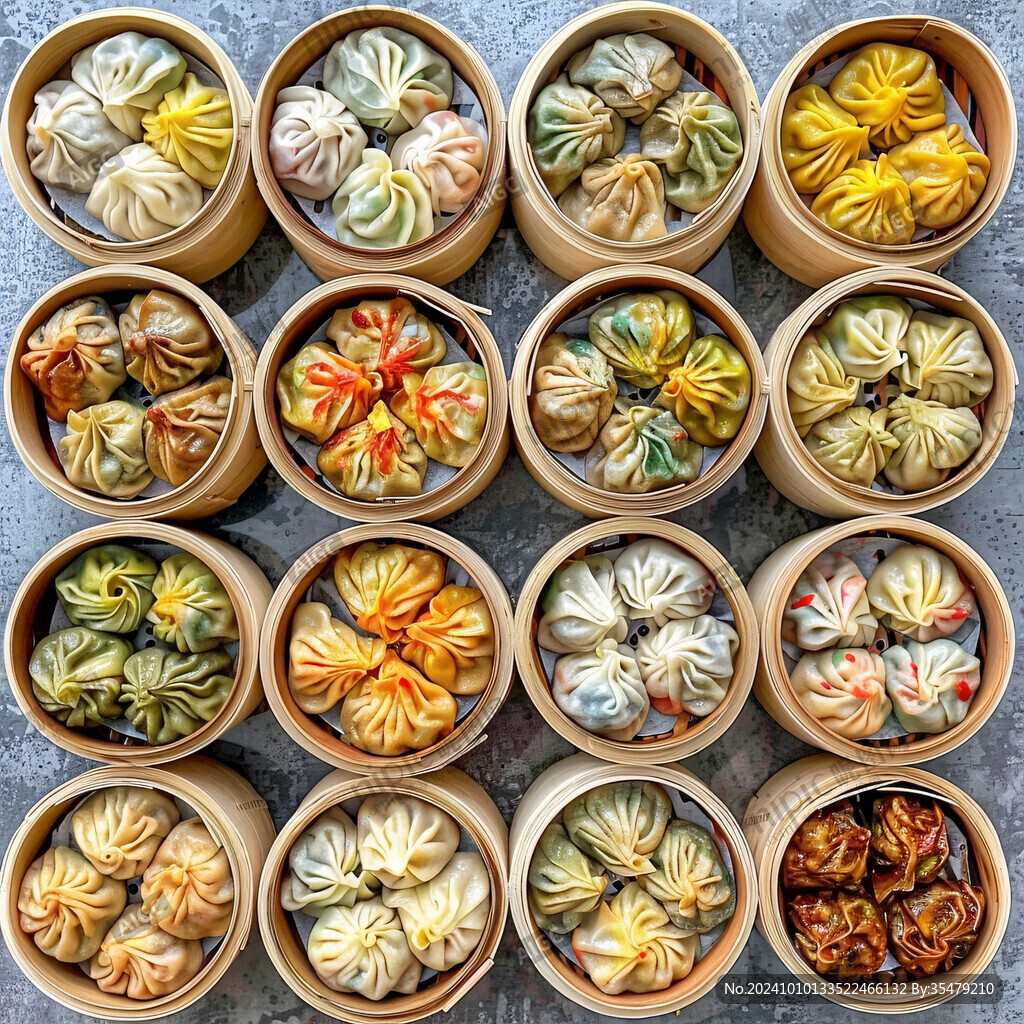 八色小籠包